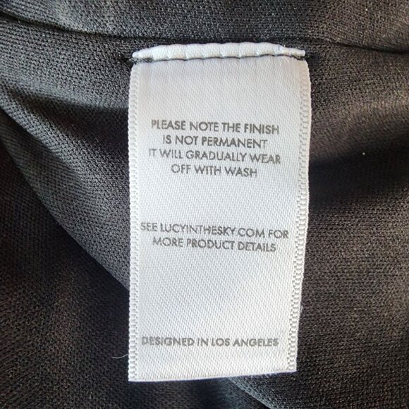 Lucy In The Sky Womens Medium Dress Sandra Mesh Bodycon Rhinestone Straps Party - Picture 9 of 11